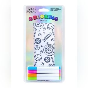 NIP Candy Explosion Coloring Socks
